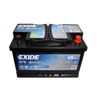 Автомобильный аккумулятор Exide 65Ah 650A Start-Stop EFB EL652 R+ - 3