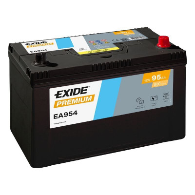 Автомобильный аккумулятор Exide 95Ah 800A Premium EA954 R+ - 1